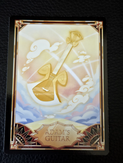 Hazbin Hotel Season 1 1st Edition Card - Adam’s Guitar 02/50 - Non Foil - Image 1