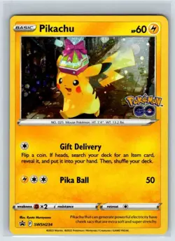 Pikachu SWSH234 SWSH: Sword & Shield Promo Cards Holo NM - Image 1