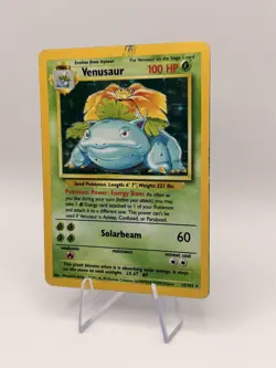 1999 RARE.Venusaur 15/102 Holo Pokemon Card - Image 2