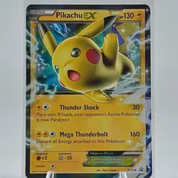 Pokemon Pikachu EX XY174 Black Star Promo Holo Near Mint XY174 NM Card - Image 1