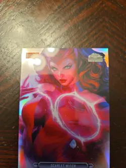 2026 TOPPS CHROME Marvel SCARLET WITCH FanFare Card FF-36 - Image 4