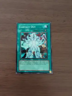 Contact Out GLAS-EN045 Yu-Gi-Oh! Card Common 1st Edition - Image 1