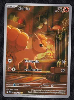 Vulpix - MEG - 138/132 - Illustration Rare - NM/M - Pokemon Card - Image 1