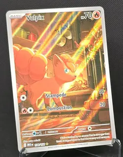 Vulpix - MEG - 138/132 - Illustration Rare - NM/M - Pokemon Card - Image 3