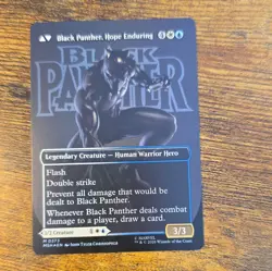 MTG Marvel King T'Challa and Black Panther Hope enduring 2 Cards ENG 0373 - Image 1