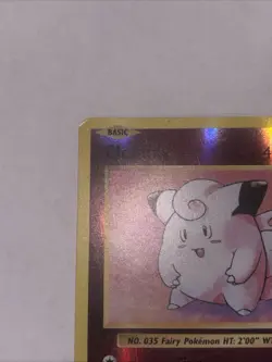 Pokemon TCG Clefairy XY Evolutions 63/108 Reverse Holo Holo Rare Card - Image 4