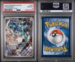 Thundurus 209 Sv: Scarlet & Violet Promo Cards Holo - PSA 8 - Image 3