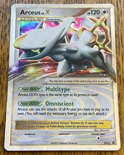 Arceus LV.X DP53 Holo Diamond and Pearl Promo Card LP/MP - Image 1