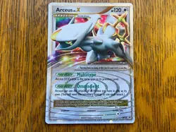 Arceus LV.X DP53 Holo Diamond and Pearl Promo Card LP/MP - Image 2