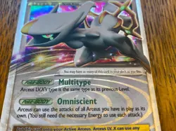 Arceus LV.X DP53 Holo Diamond and Pearl Promo Card LP/MP - Image 4