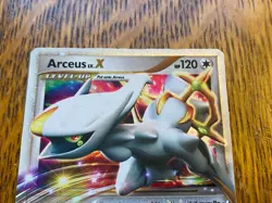 Arceus LV.X DP53 Holo Diamond and Pearl Promo Card LP/MP - Image 5
