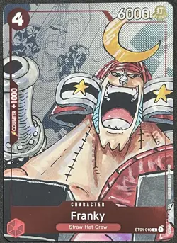 LP Franky ST01-010 C One Piece 25th Anniversary Promo Card Alternate Art Manga - Image 1