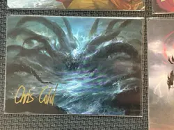 Lot Of 10 Gold Stamped Art Cards MTG LOTR Lord Of The Ring Tales Of Middle Earth - Image 4
