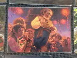Lot Of 10 Gold Stamped Art Cards MTG LOTR Lord Of The Ring Tales Of Middle Earth - Image 5
