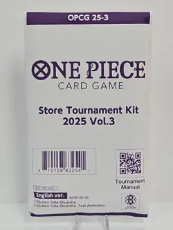 One Piece Card Game Store Tournament Kit 2025 Vol 3 English Sealed - Image 1