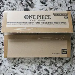 One Piece TCG Premium Card Collection Film Red Edition English SEALED - Image 1