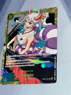 Yamato OP01-121 SEC One Piece TCG Near-Mint English Foil Secret Rare - Image 3