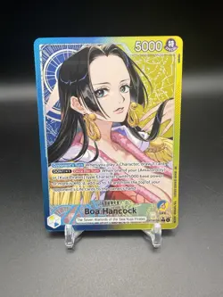 ONE PIECE The Azure Sea's Seven BOA HANCOCK (ALT ART) #OP14-041 ENGLISH TCG - Image 1