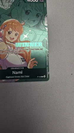 NAMI - One Piece TCG P-102 - WINNER PROMO - Winner Pack 2026 Vol. 2 - Image 4