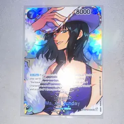 Bandai One Piece CCG Ms. All Sunday Character OP-14 OP14-084 SP SR Alt Art Foil - Image 1