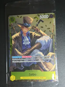 One Piece TCG Sabo Tin Promo P-073 Sealed - Image 1