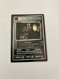 Star Trek CCG Personnel Borg Nine Of Twelve Black Boarder Voyager Card - Image 1