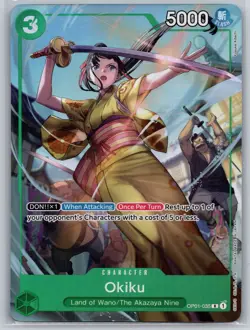 NM Okiku OPO1-035 English One Piece Premium Collection Bandai Games Fest 23-24 - Image 1