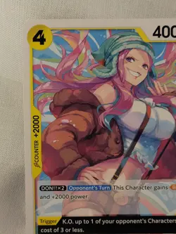 One Piece TCG Jewelry Bonney Heroine's Battle Pack Participation Promo - Image 2