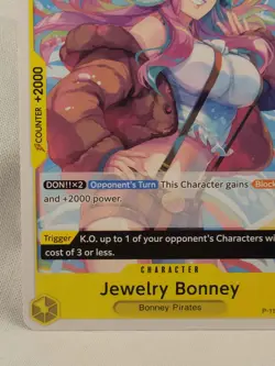 One Piece TCG Jewelry Bonney Heroine's Battle Pack Participation Promo - Image 5