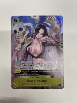 One Piece TCG Boa Hancock OP14-112 SR Alternate Art English OP14 Royal Blood NM - Image 1