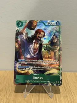 Shanks (Alternate Art) OP14-027 The Azure Sea's Seven Foil One Piece - Image 1
