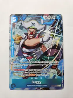 Buggy (Alternate Art) OP16-048 - One Piece The Time of Battle - Image 2