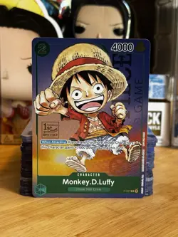 Monkey.D.Luffy (1st Anniversary Tournament Stamp) P-037 One Piece Promo - Image 1