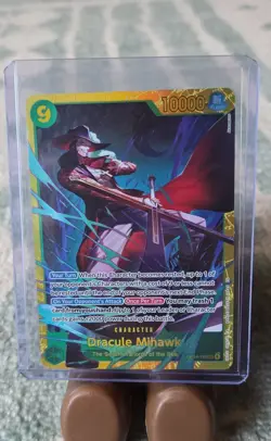 Dracule Mihawk - OP14-119 NM Secret Rare The Azure Sea's Seven One Piece TCG - Image 1