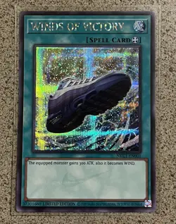 Yu-Gi-Oh x Nike Winds Of Victory Air Max Muscle 95 Spell Card - Image 1