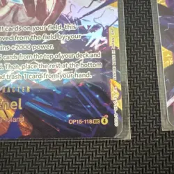 Enel Playset OP15-118 SEC (4 Sec) One Piece TCG English NM US - Image 3