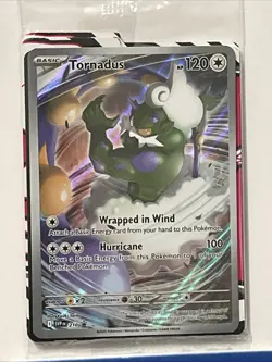 Tornadus 210 - Pokemon TCG S&V White Flare ETB Black Star Promo Card- NM+/Sealed - Image 1