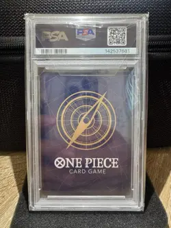 2025 One Piece EN OP07-109 Monkey D. Luffy Illustration Box Vol.3 Foil PSA 10 - Image 2