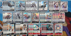 One Piece TCG Koby Red & Black Super Deck w/ 10 Don!!! - See Description - Image 2
