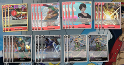 One Piece TCG Koby Red & Black Super Deck w/ 10 Don!!! - See Description - Image 3