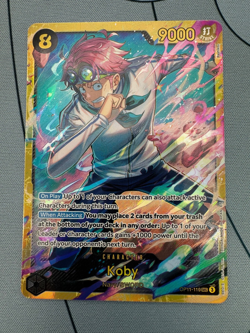 One Piece TCG Koby Red & Black Super Deck w/ 10 Don!!! - See Description - Image 4