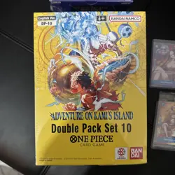 One Piece Card Game OP-15 Double Pack Set Vol.10 DP-10 x8 Sealed Case Booster - Image 1