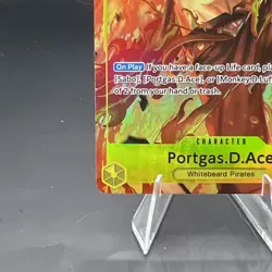 Bandai One Piece Portgas.D.Ace PRB02-018 Alt Art SR Foil - Image 5