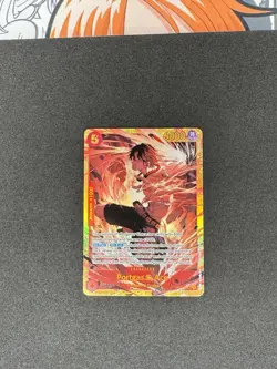 Portgas.D.Ace (SEC) OP16-118 Secret Rare Holo - The Time of Battle One Piece - Image 1