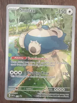 Snorlax 051 Sv: Scarlet & Violet Promo Cards Holo 2023 Black Star Promo - Image 1