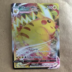 Pokemon TCG Pikachu VMAX SWSH286 Black Star Promo Crown Zenith - Image 1