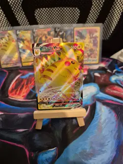 Pokemon TCG Pikachu VMAX Black Star Promo SWSH286 Full Art Rare NM - Image 2