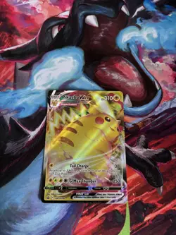 Pokemon TCG Pikachu VMAX SWSH286 Black Star Promo 10 Crown Zenith - Image 1