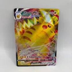 Pokemon TCG - Pikachu VMAX SWSH286 - Crown Zenith Black Star Full Art Promo - NM - Image 1