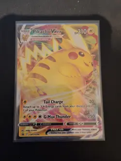 Pokemon Pikachu TCG VMAX SWSH Black Star Promo Holo Card SWSH286 - Image 1